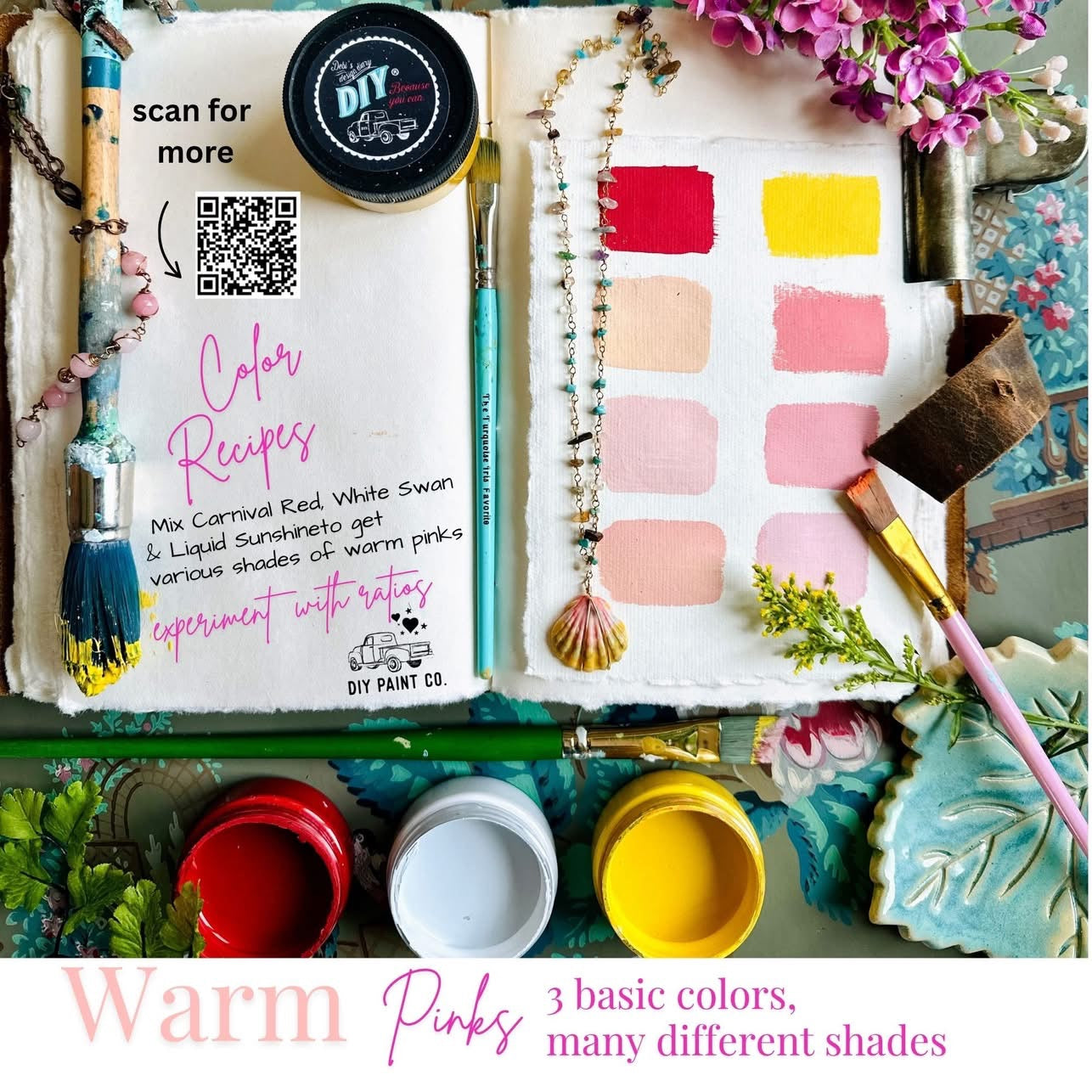 Mixology Lab, 8 Color Sampler Box, limited release! - DIY Paint