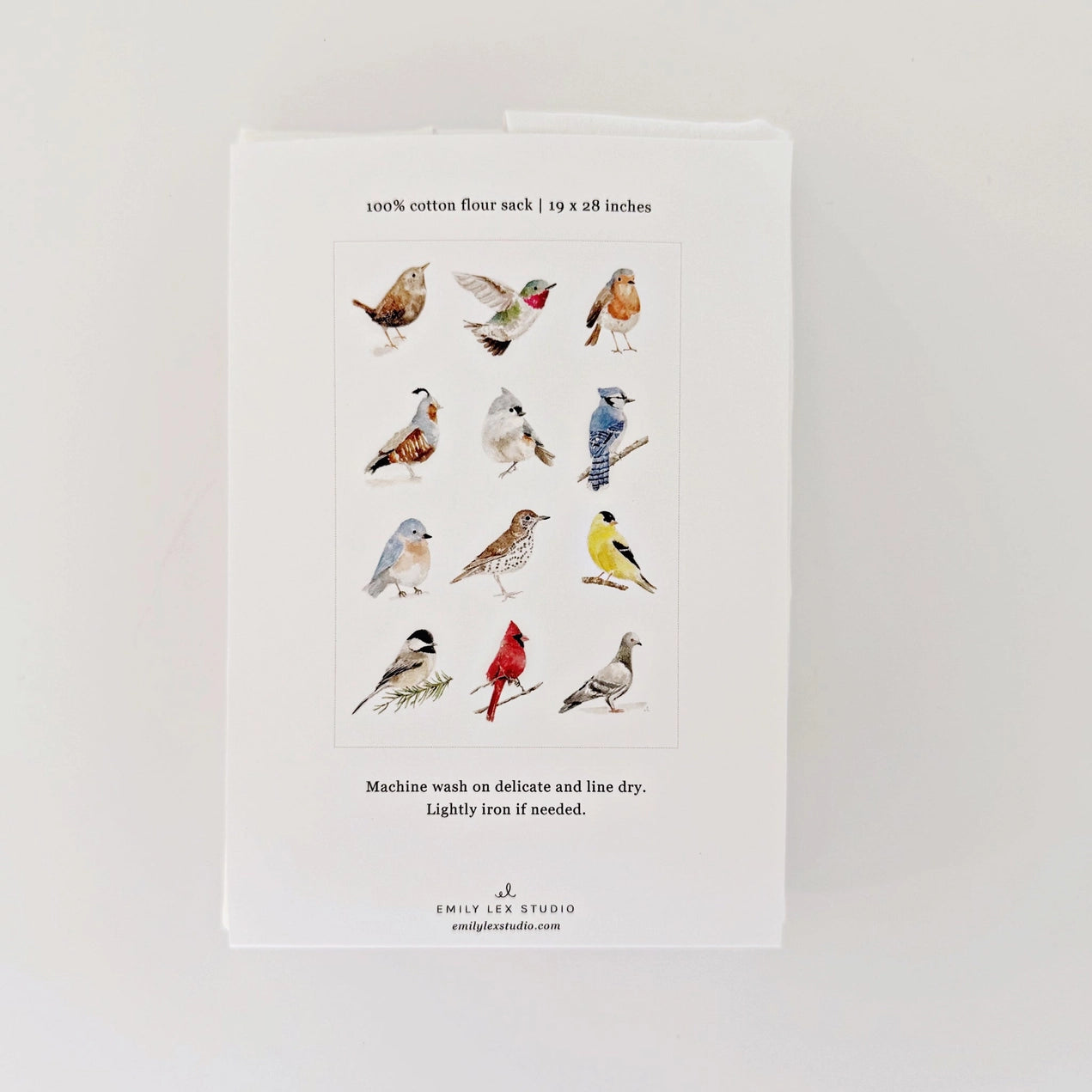 Birds Tea Towel- Emily Lex Studio