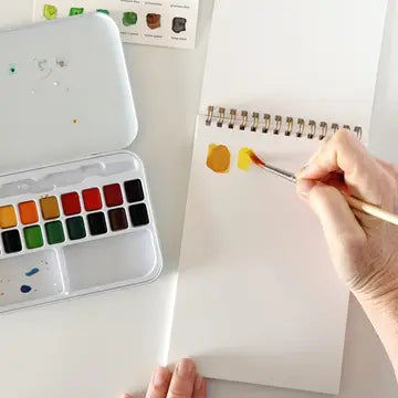 Spiral Watercolor Paper Pad - Twelve, 5" x 7" Sheets