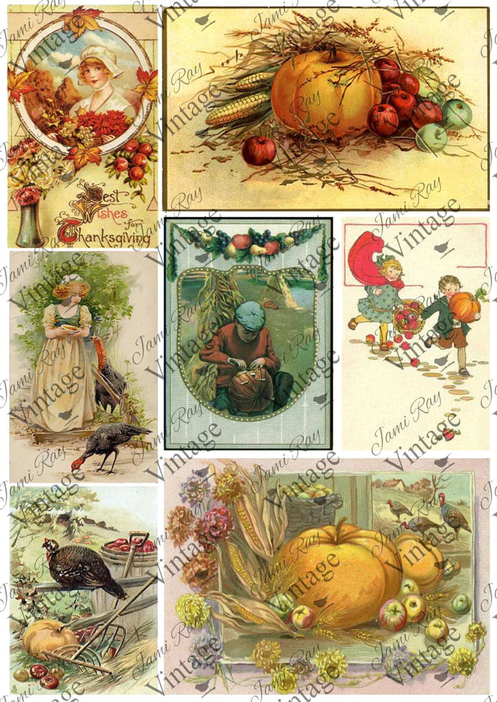 Fall Cards| JRV A4 Rice Paper