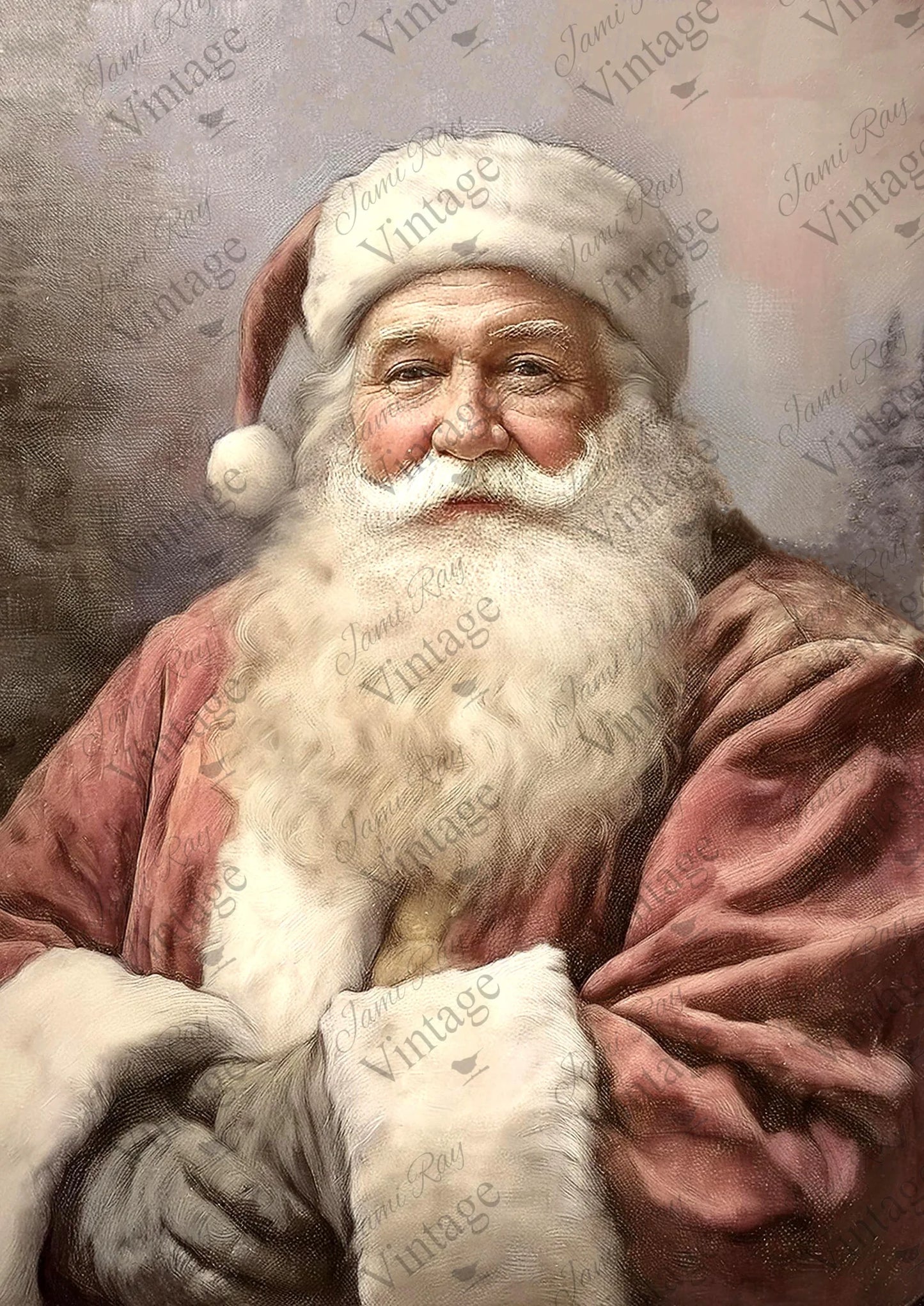 Jolly Santa| JRV A4 Rice Paper