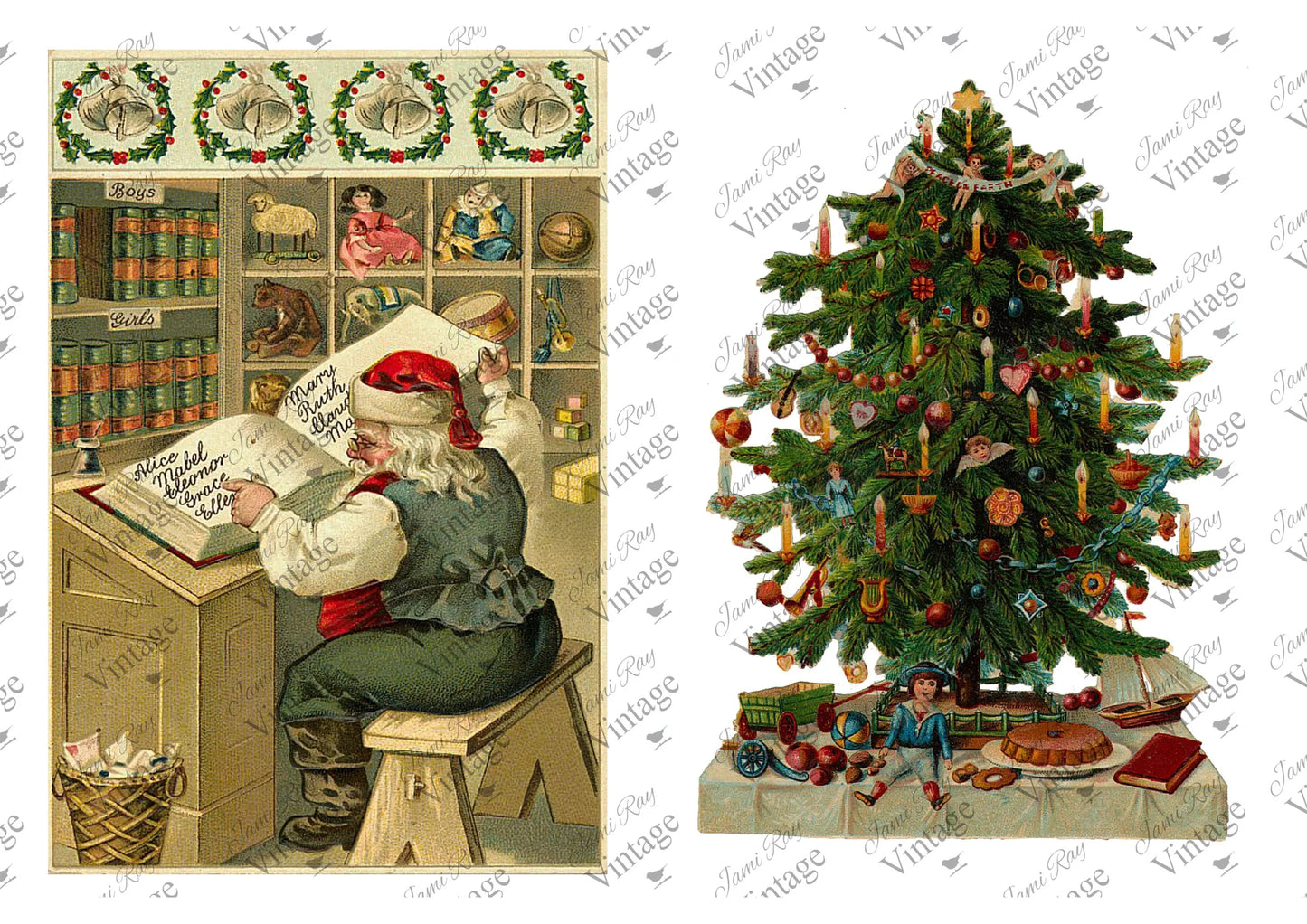 Santa Workshop| JRV A4 Rice Paper