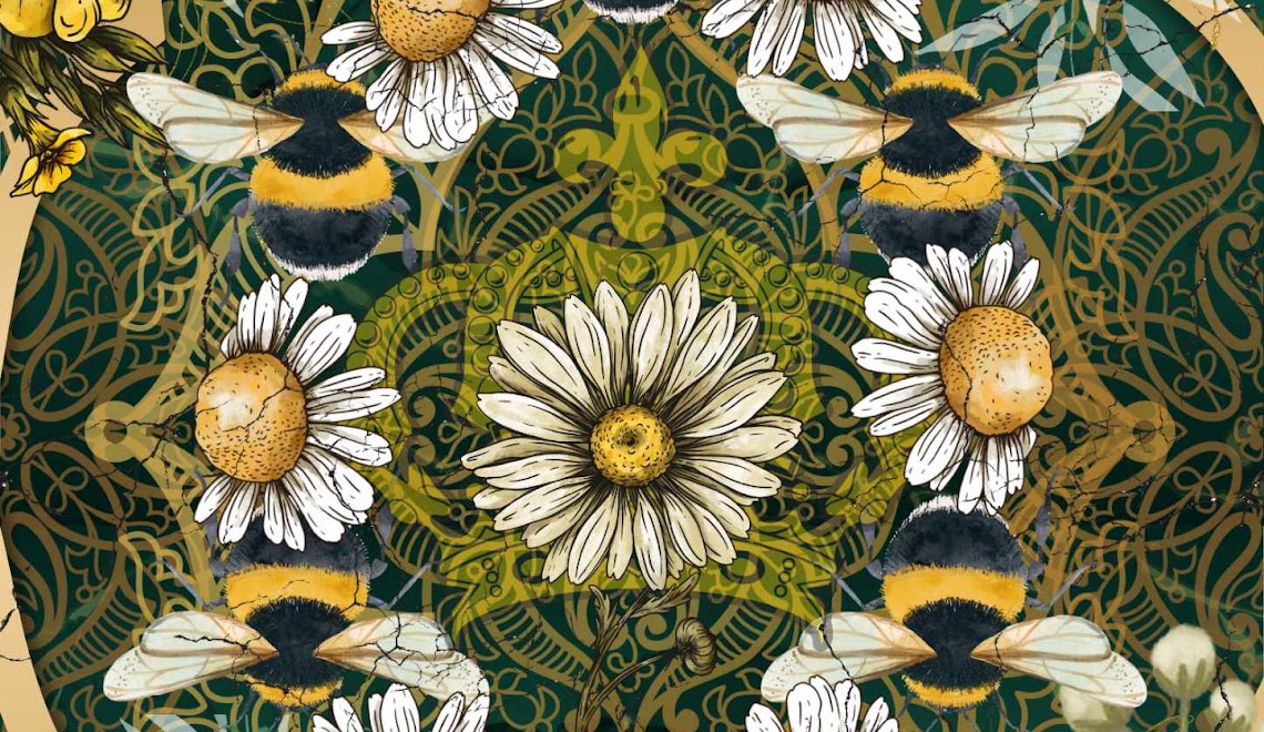 Bumble Along - Made By Marley Magic decoupage paper