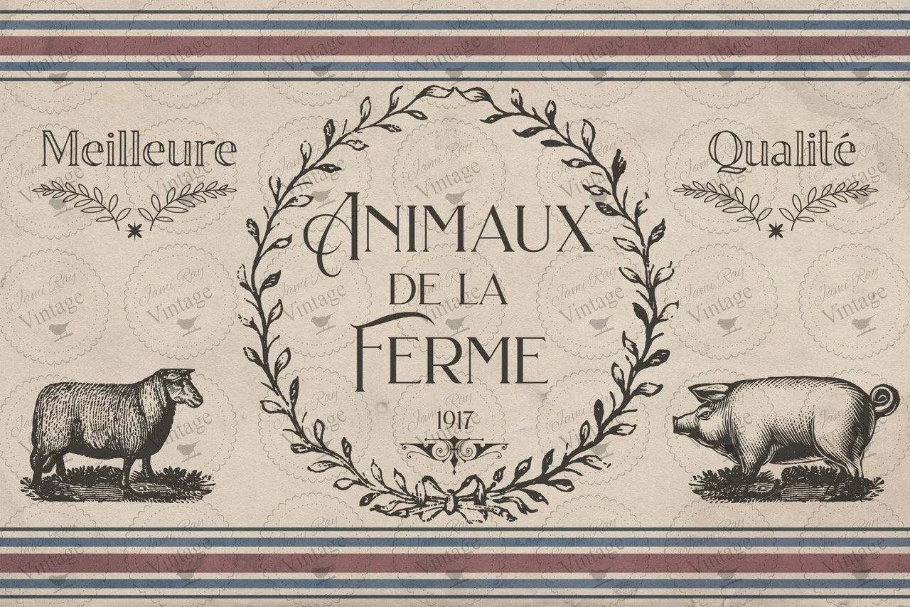 De La Ferme (RETIRED) | JRV Decoupage paper