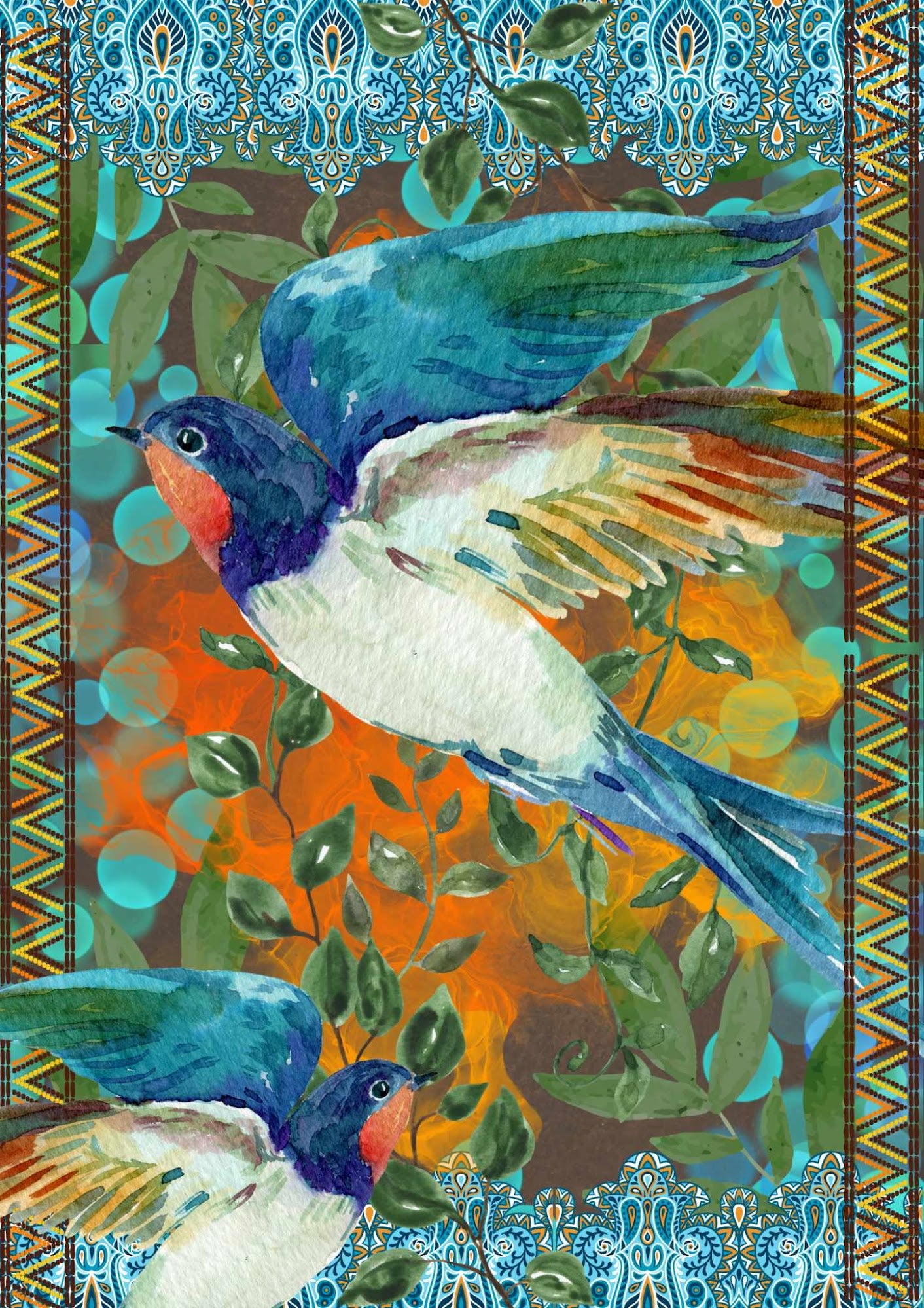 Fortom- Made By Marley Magic decoupage paper