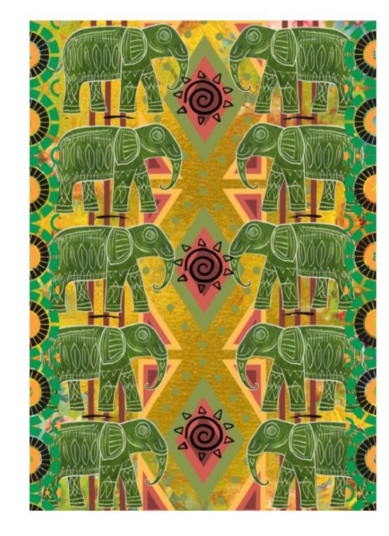 Tribal - Decoupage Paper