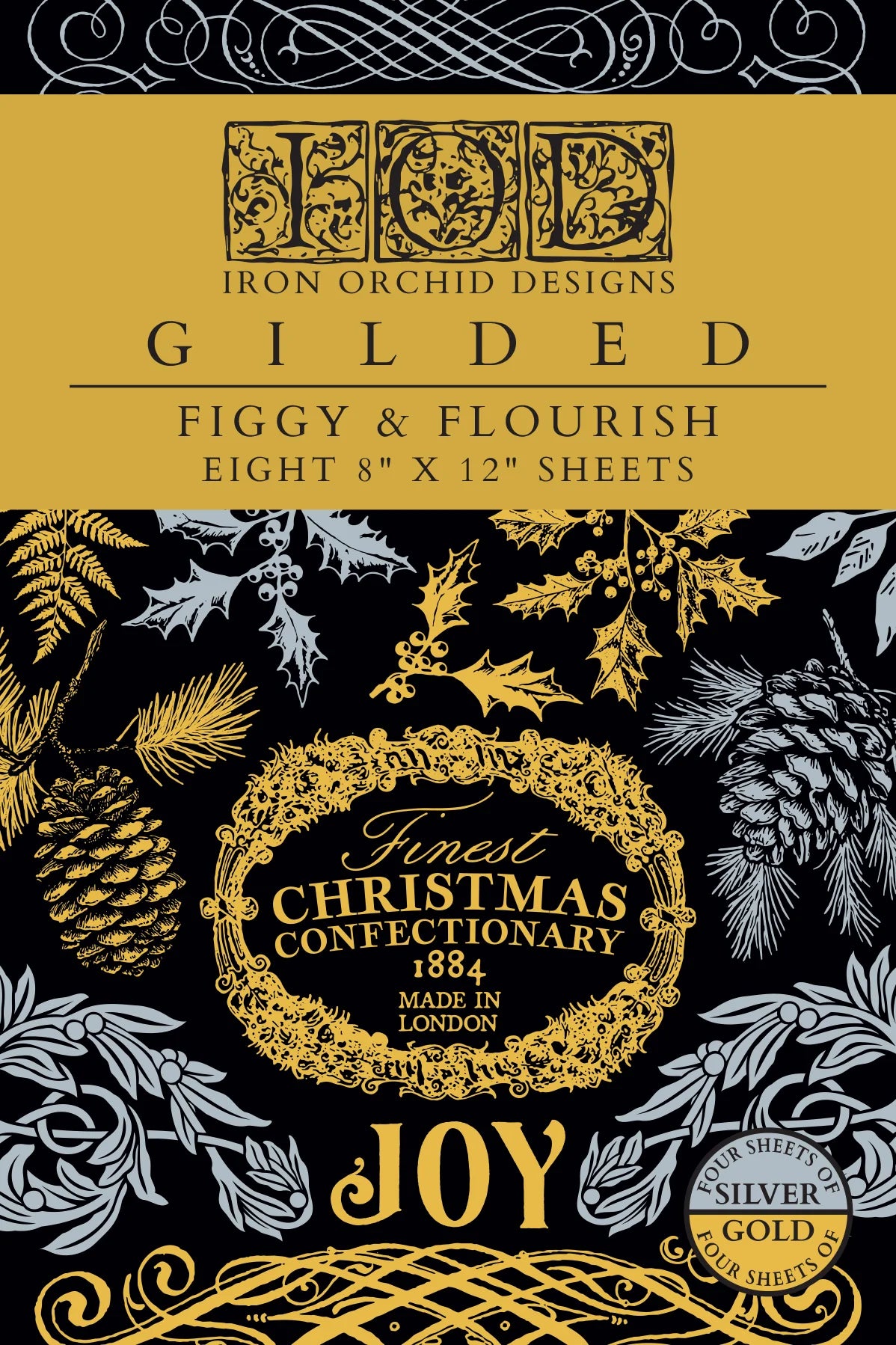 Figgy & Flourish - Gilded Foil Transfer