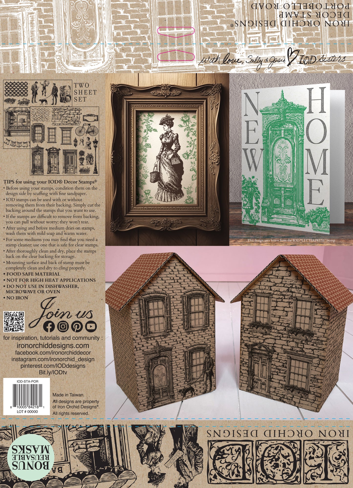 Portobello Road- IOD Decor Stamp