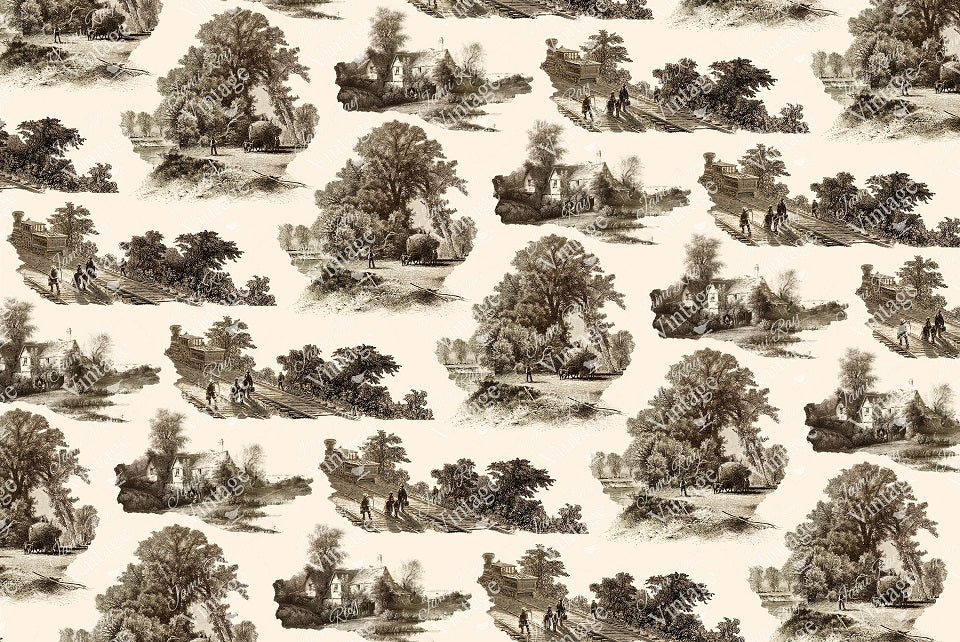 Industrial Toile- JRV Decoupage Paper
