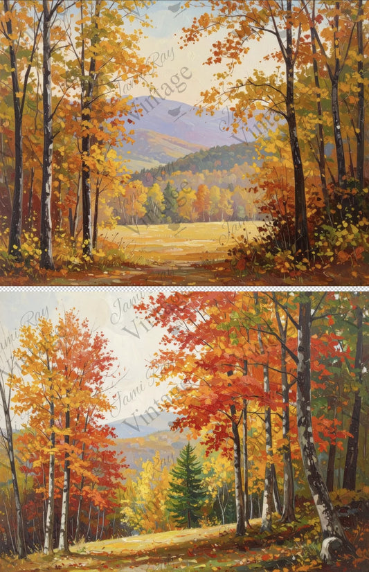 Fall Scenes | JRV Medium Rice Paper