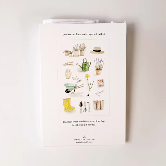 Garden Tea Towel- Emily Lex Studio
