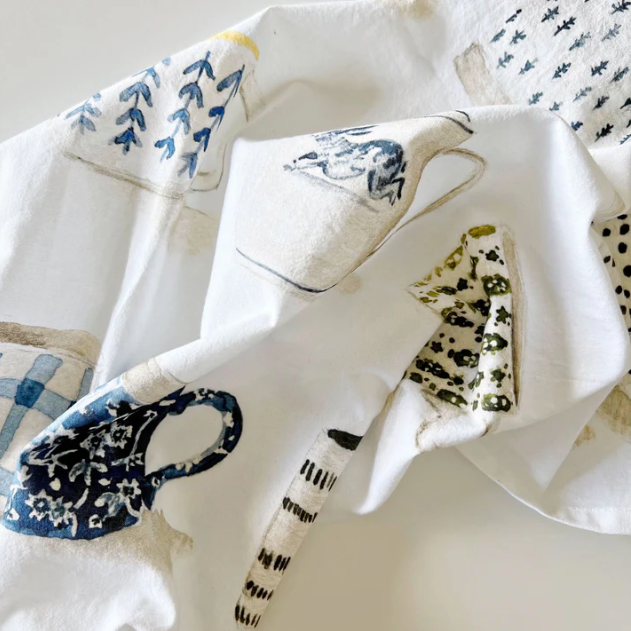 Mugs Tea Towel- Emily Lex Studio