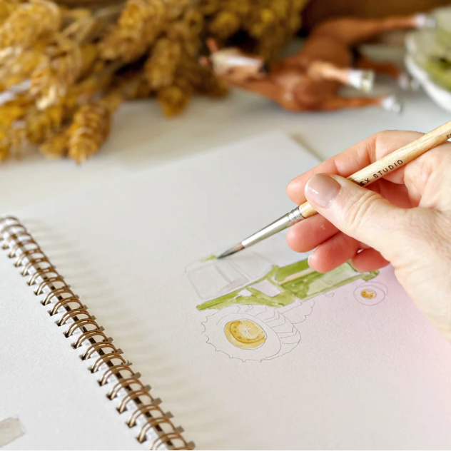 Farm Watercolor Workbook - Emily Lex Studio
