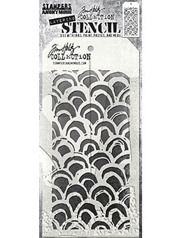 Brush Arch Stencil - Tim Holtz Stencils