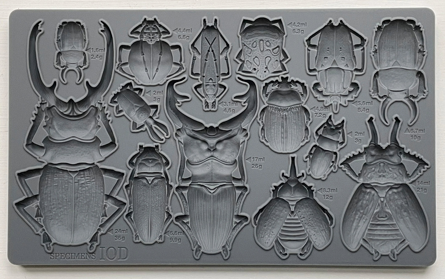 Specimens- IOD Decor Mould