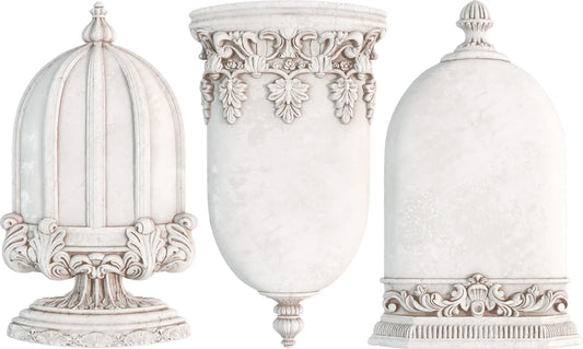 Les Cloches - 6" x 10" Decor Mould
