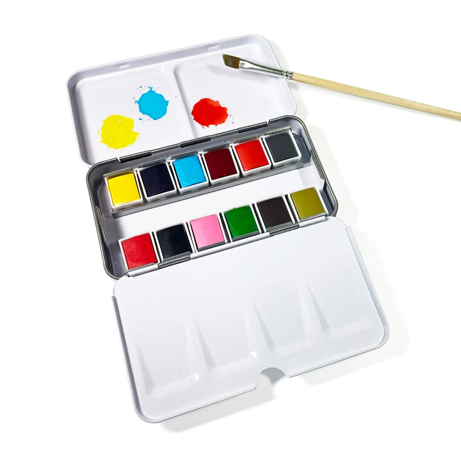 Elseware Watercolors - Metal Palette
