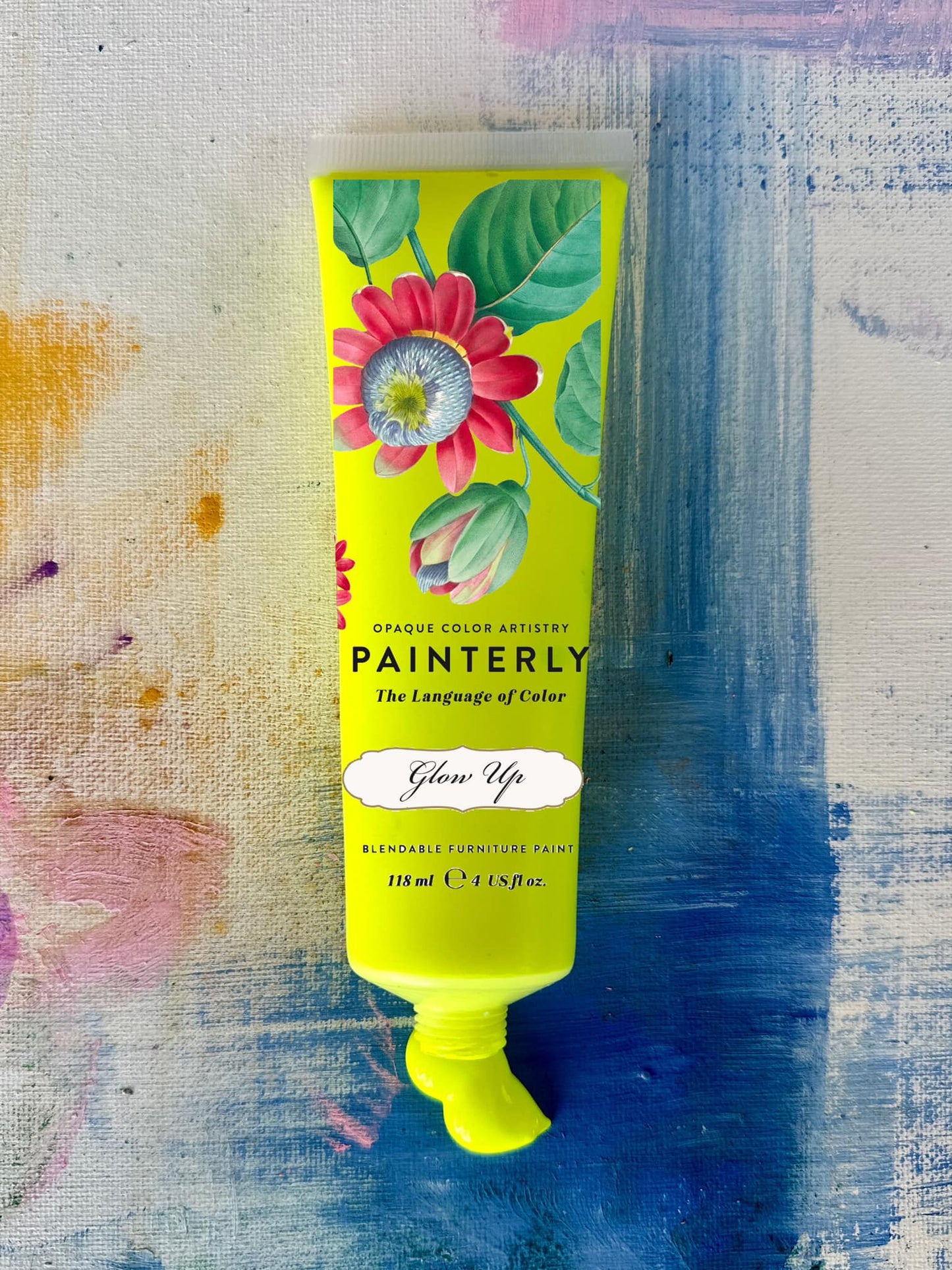 Glow Up- Painterly Furniture Artist paint- DIY Paint