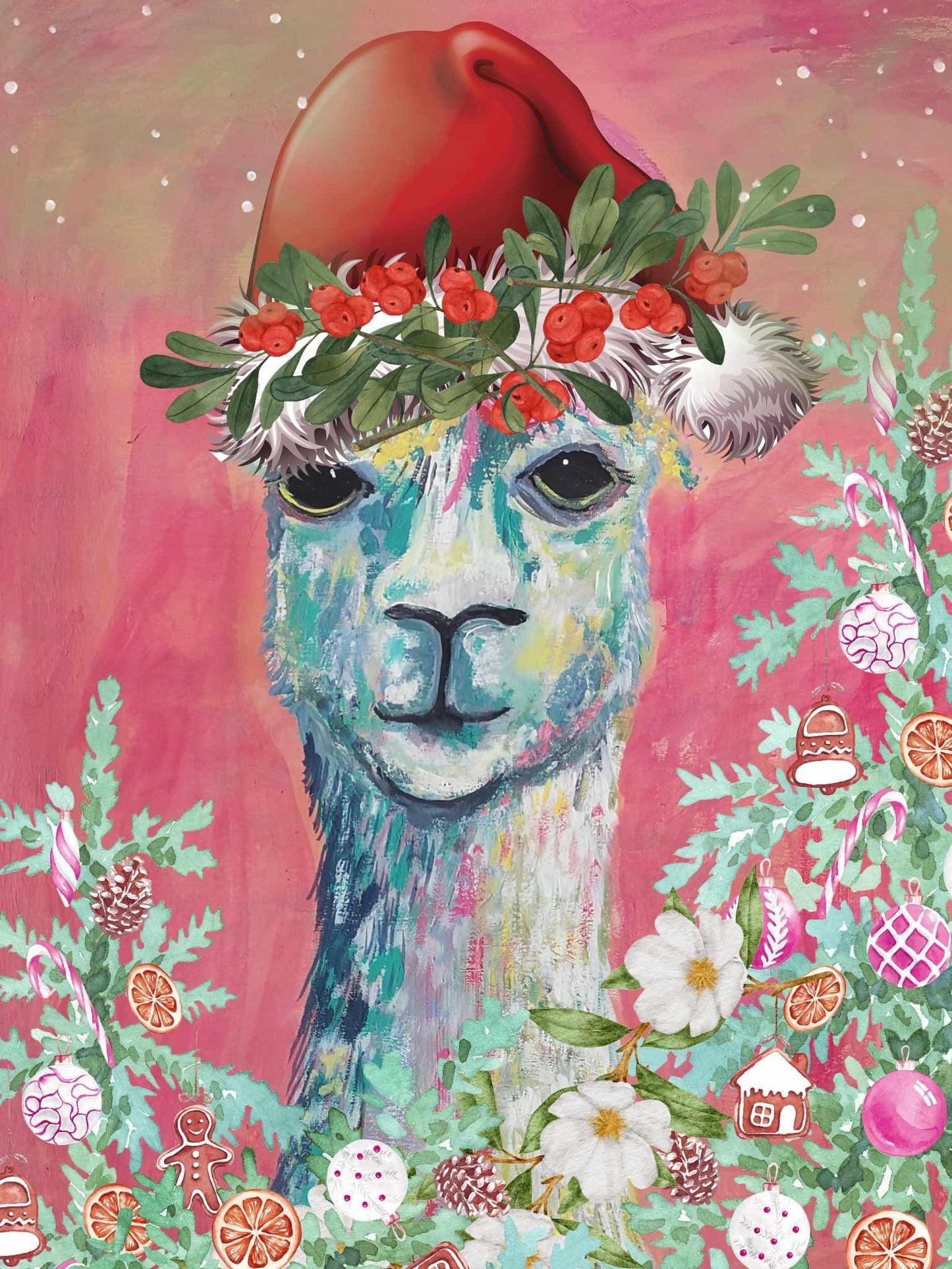 Floral Holiday- Made By Marley Magic decoupage paper