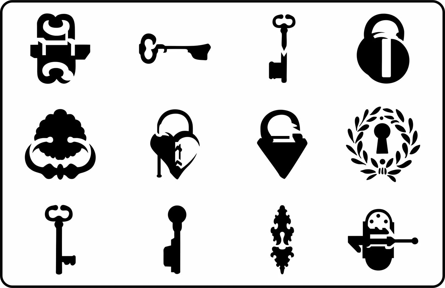Key to My Heart| JRV Stencils