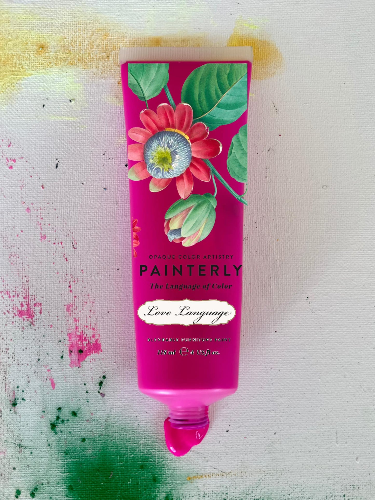 Love Language- Painterly Furniture Artist paint- DIY Paint