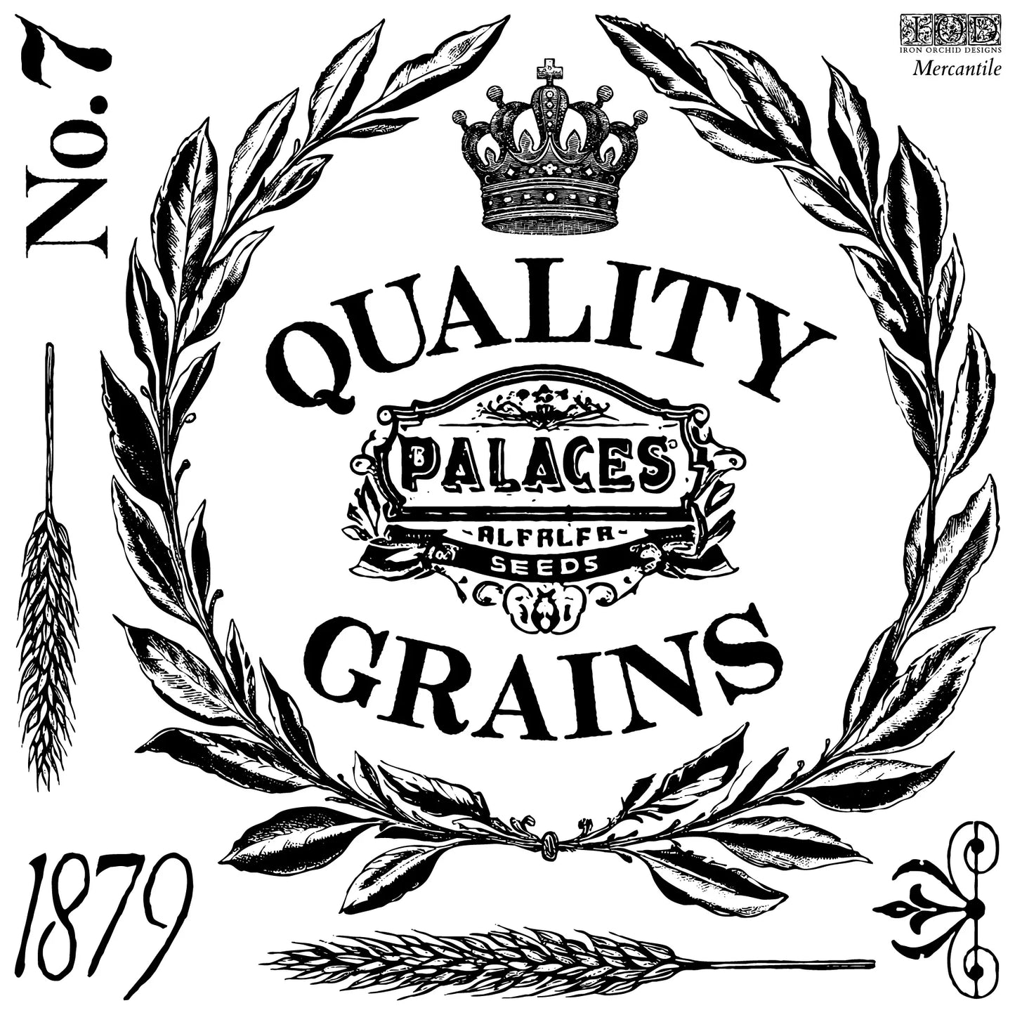 Mercantile- IOD Decor Stamp