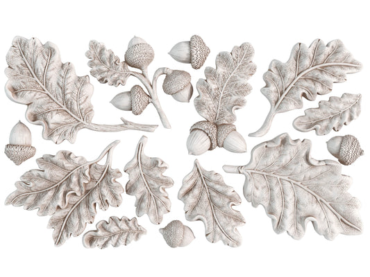 Oak Leaves & Acorns - 6” x 10” Mould