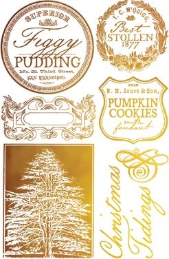 Figgy & Flourish - Gilded Foil Transfer