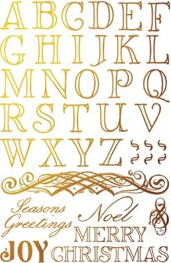 Figgy & Flourish - Gilded Foil Transfer