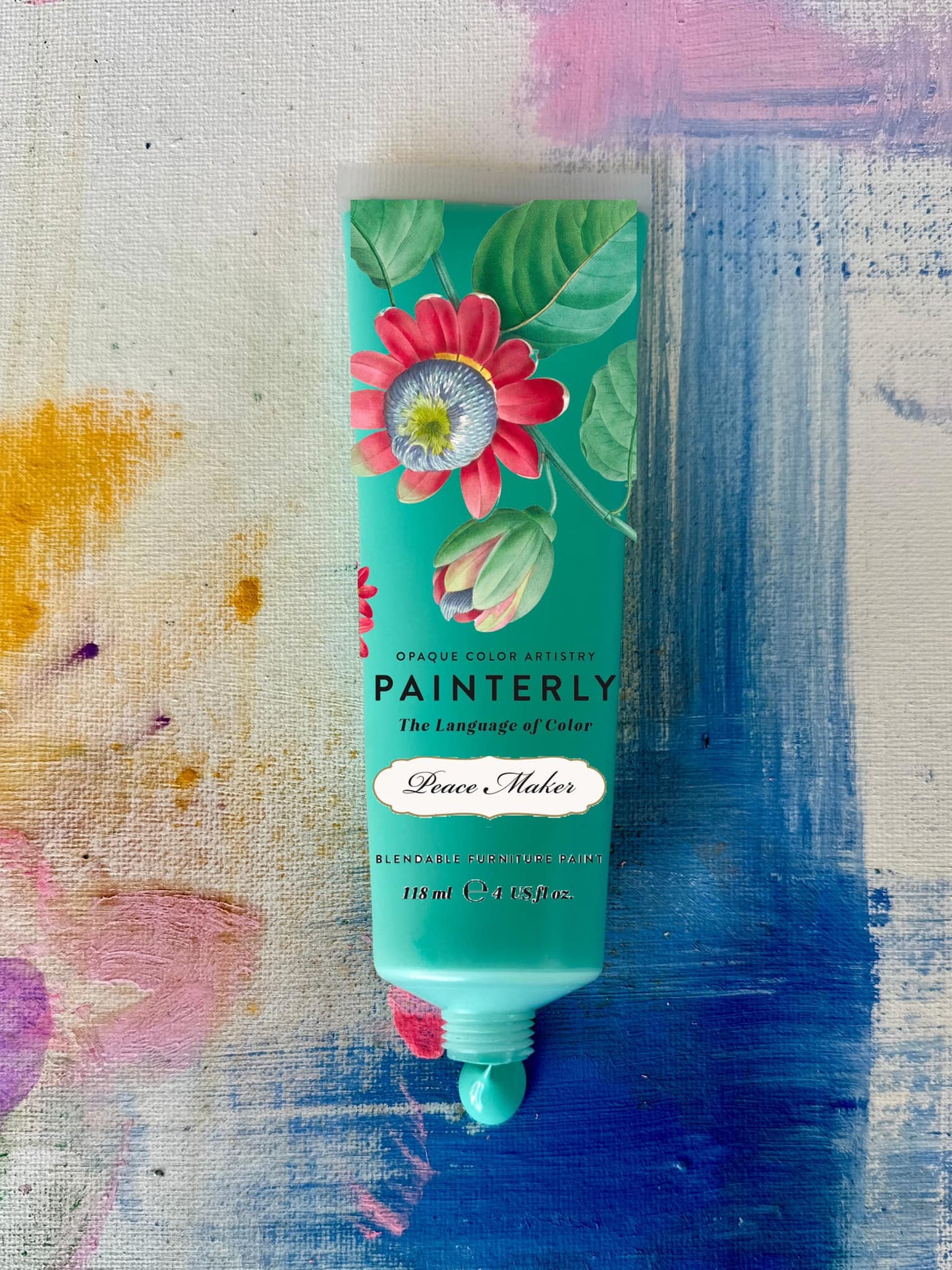 Peace Maker- Painterly Furniture Artist paint- DIY Paint