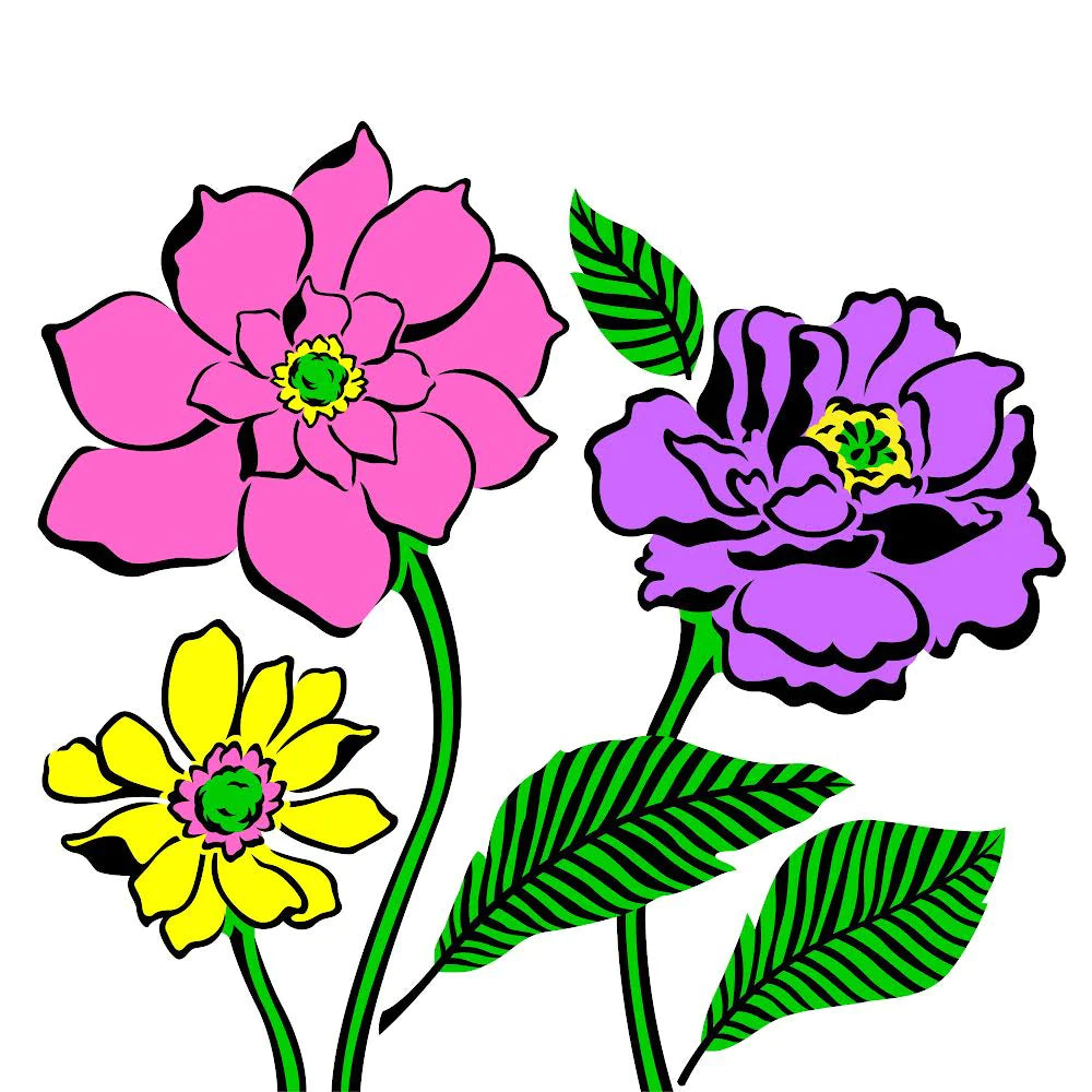 Hopeful Petals stencil- JRV Stencils designed by Debi of Debi’s Design Diary