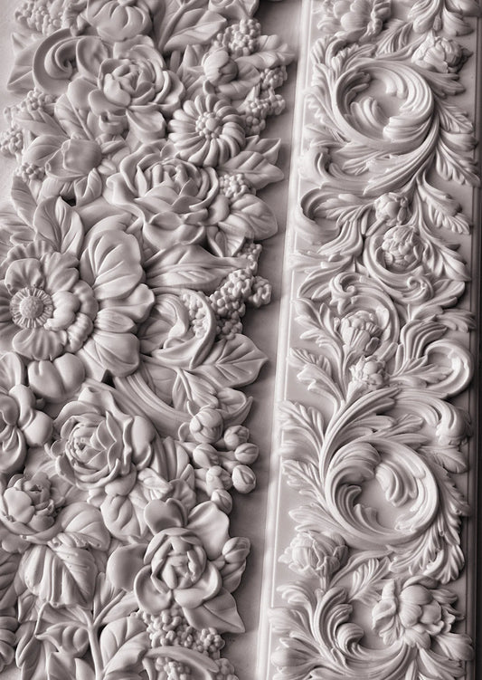 Trimmings 4 - 6" x 10" Floral Trim Mould
