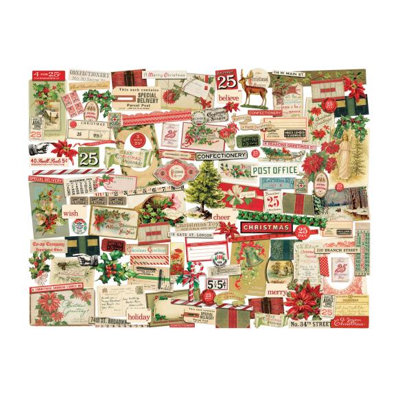 Christmas Ephemera Pack - Tim Holtz Idea-Ology Collection