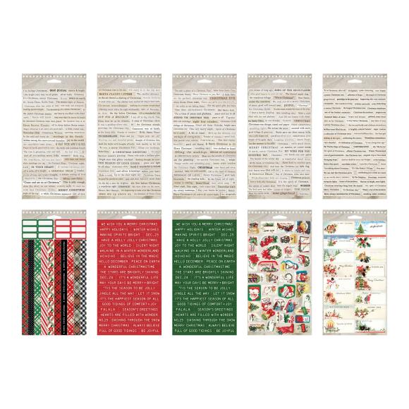 2025 Christmas Sticker Book - Tim Holtz Idea-Ology Collection