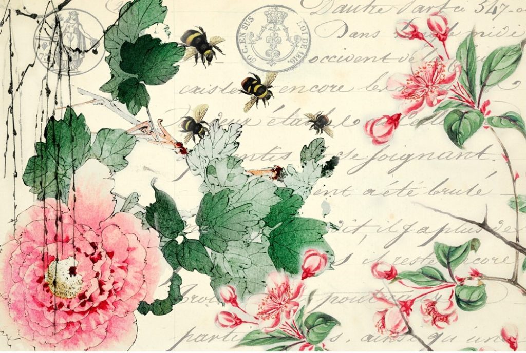 Cherry Blossoms- Roycycled Decoupage Paper