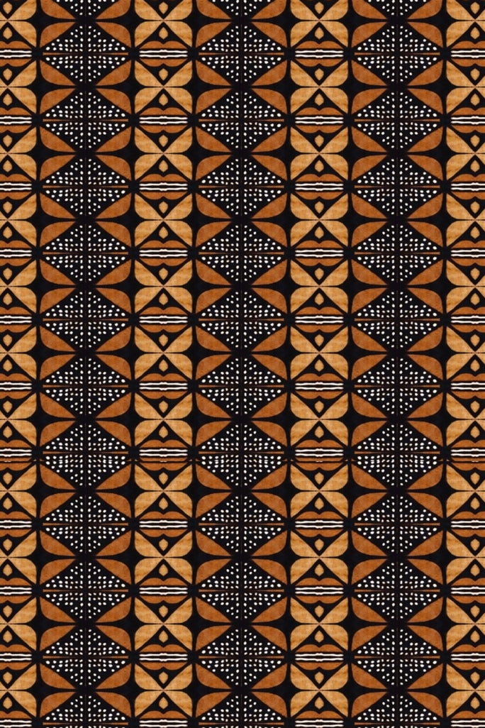 African Print- Roycycled Decoupage Paper