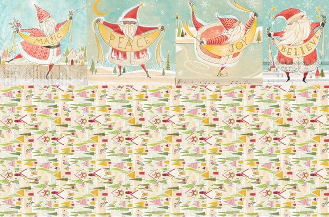 Christmas Trees- Roycycled Decoupage Paper