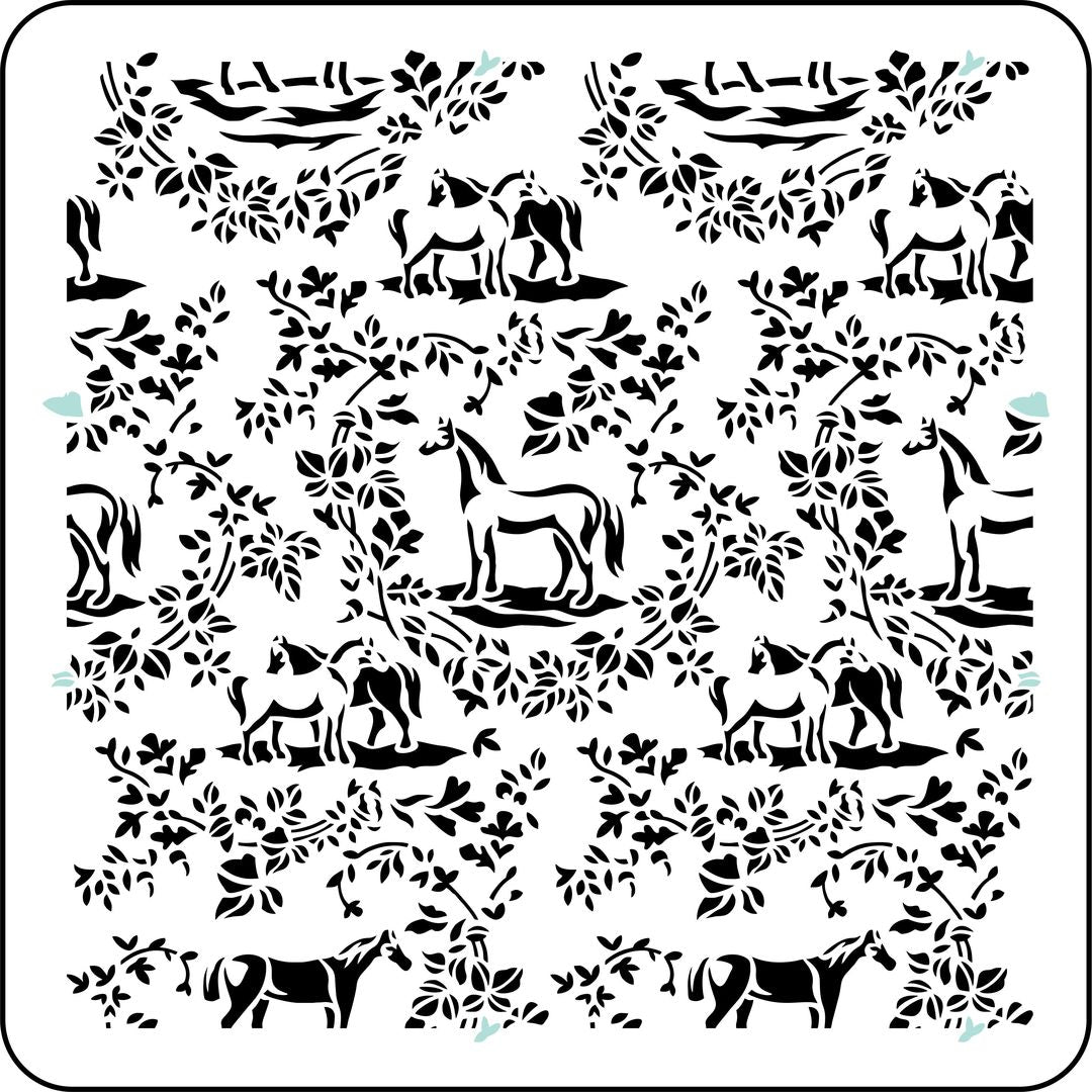Horse Toile