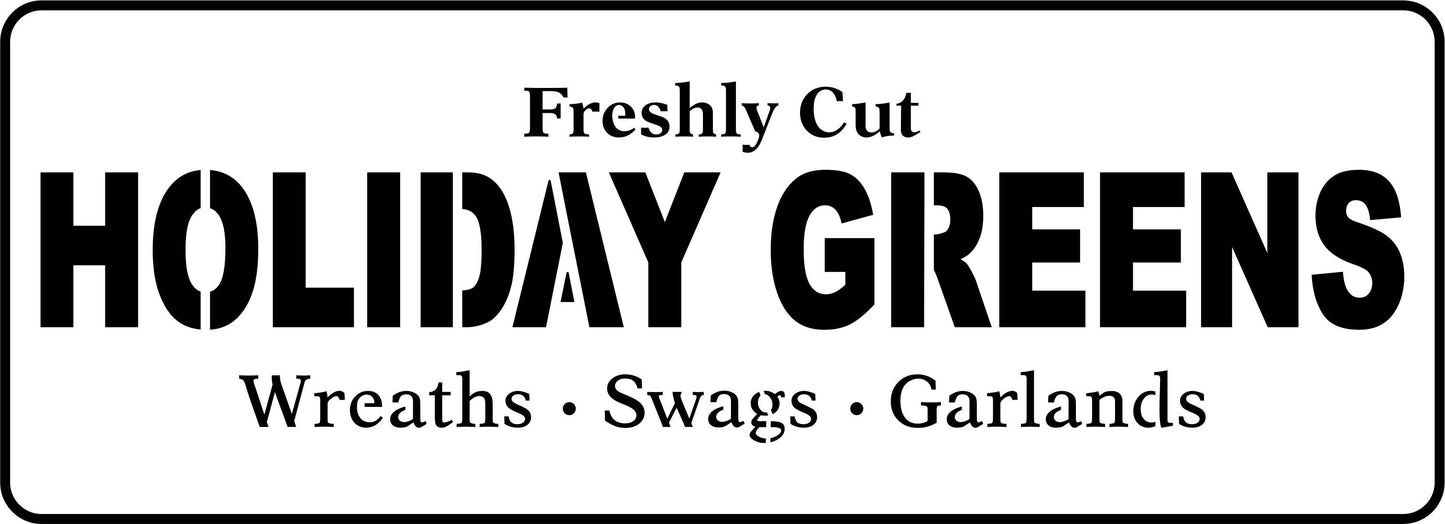 Holiday Greens