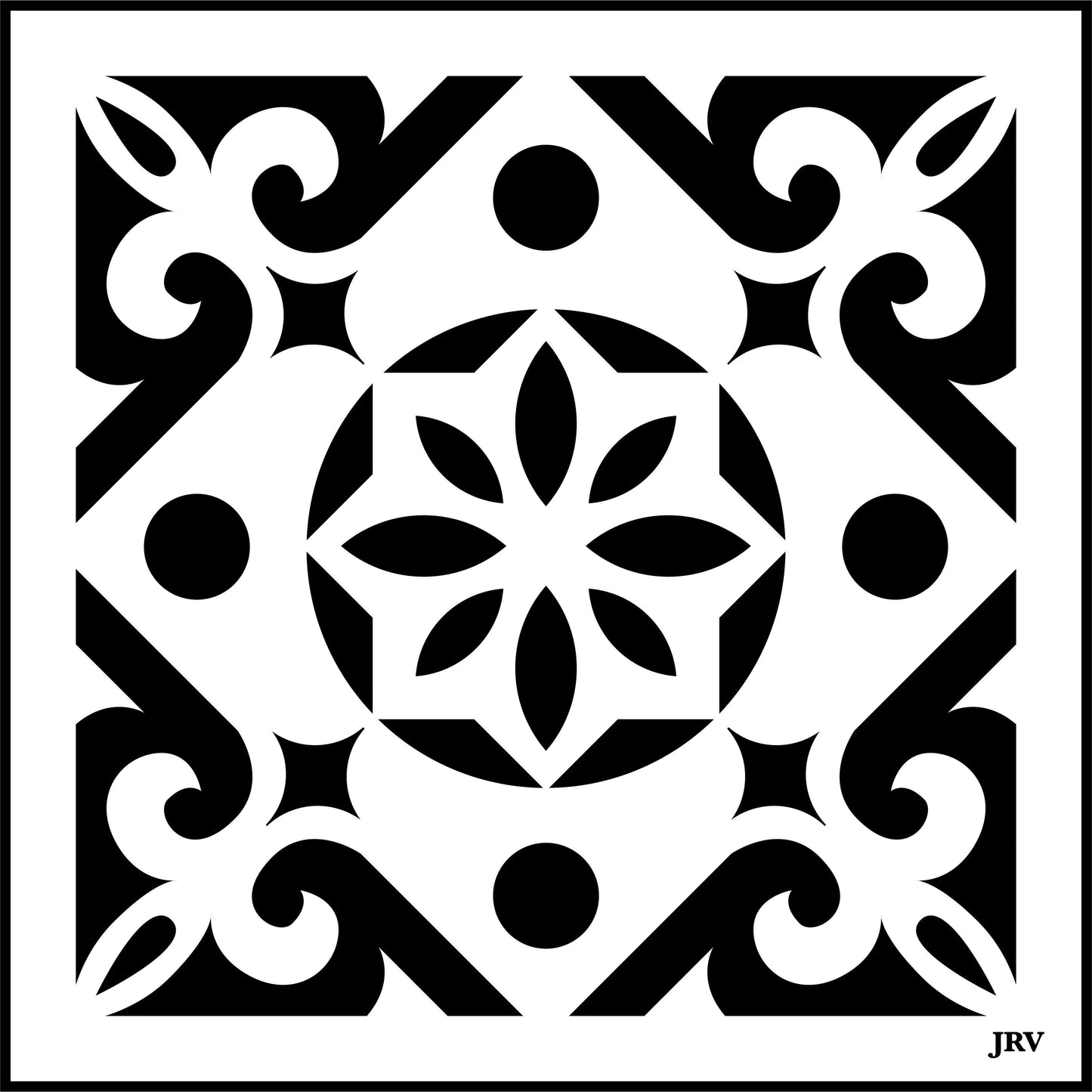 Moroccan Tiles | JRV Stencils