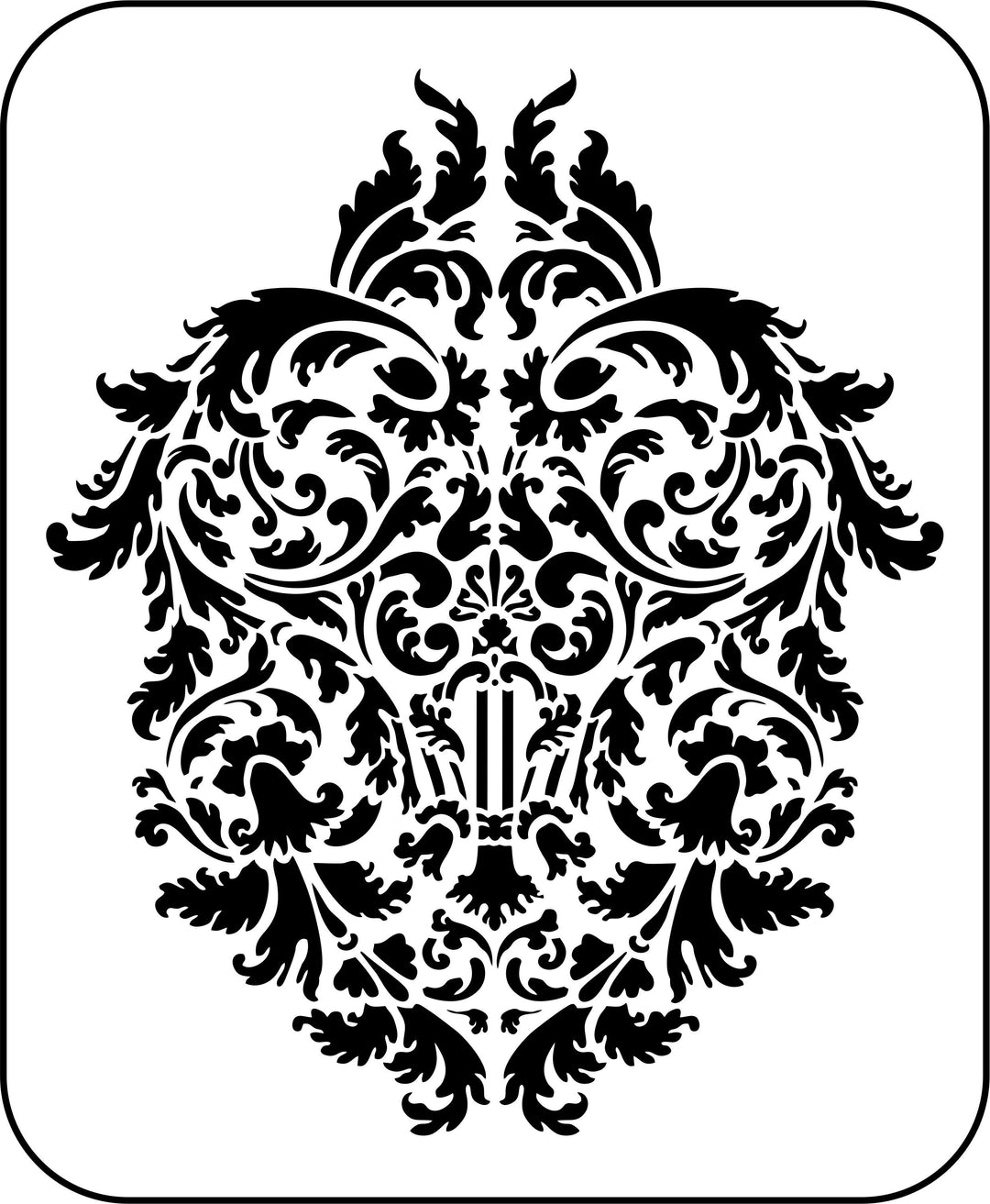 Musical Damask | Designs by Vintage Retail Therapy by Mara