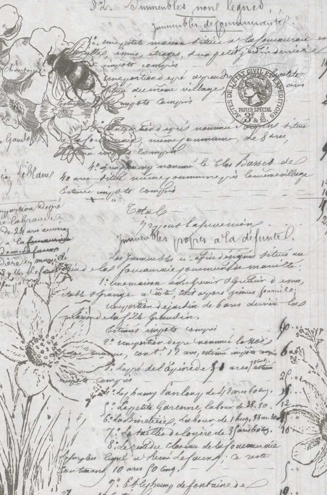 Natural History- Roycycled Decoupage Paper