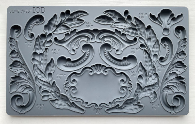 Olive Crest mould- IOD