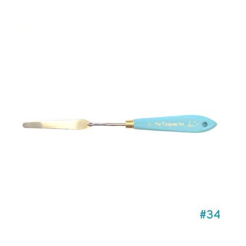 #34 Palette knife- Turquoise Iris collection