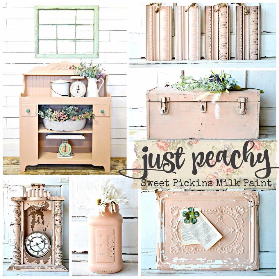 Just Peachy- Sweet Pickins Milk Paint