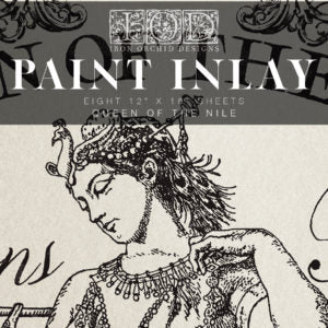 Queen of the Nile Paint Inlay- IOD