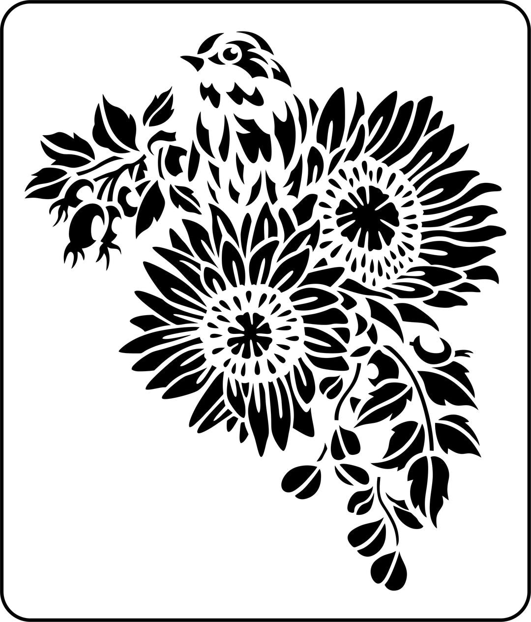 Sunflower bird