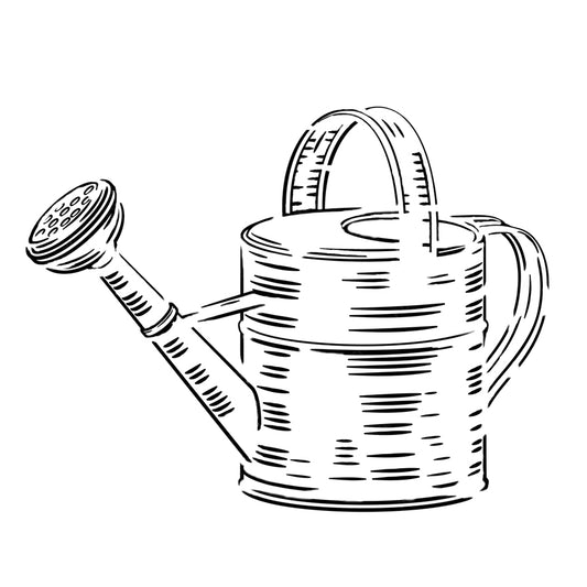 Watering Can stencil- Roycycled