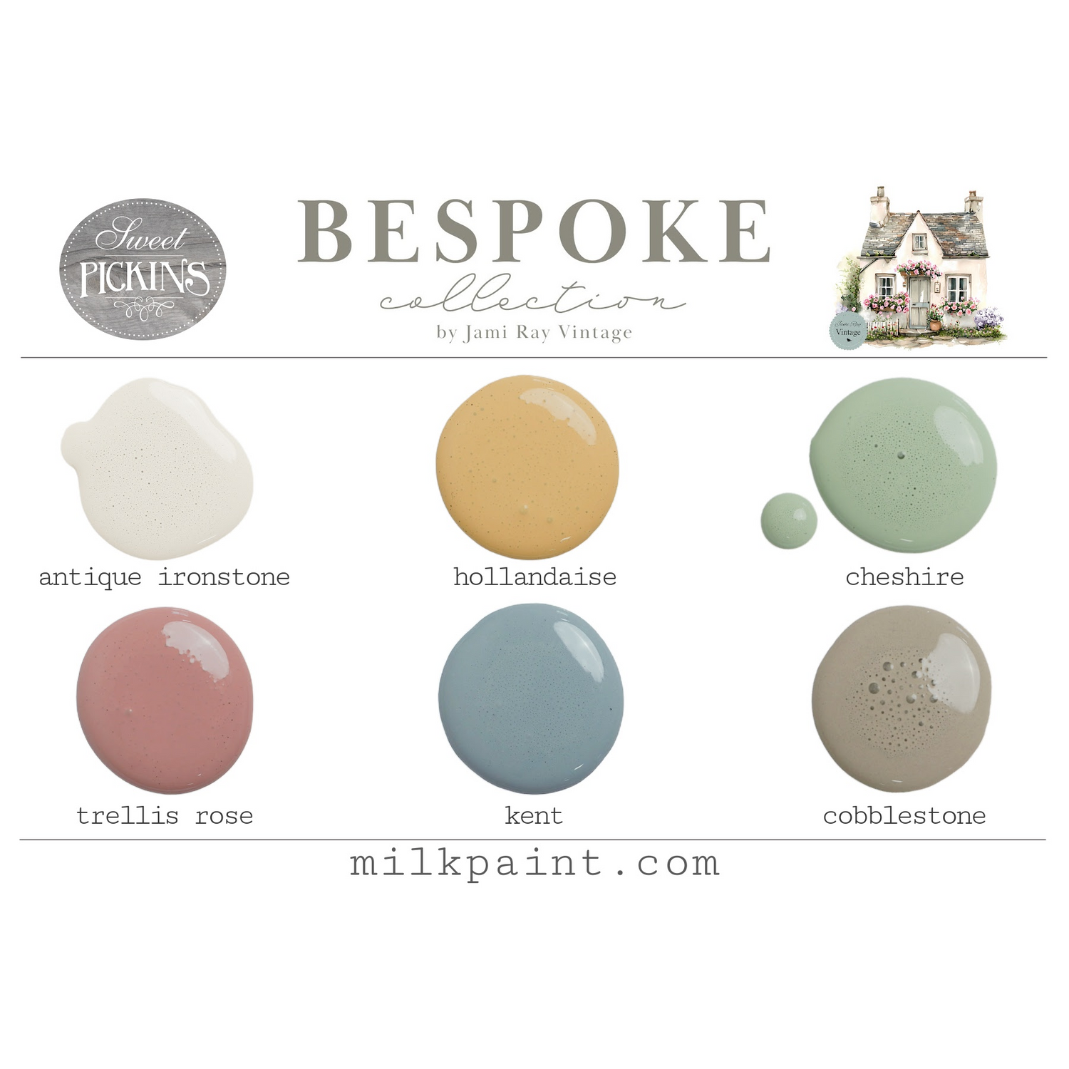 Bespoke Collection- by Jami Ray Vintage, Sweet Pickins Milk Paint