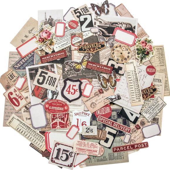 Ephemera Snippets (111/pk) - Tim Holtz 'Idea-Ology' Collection